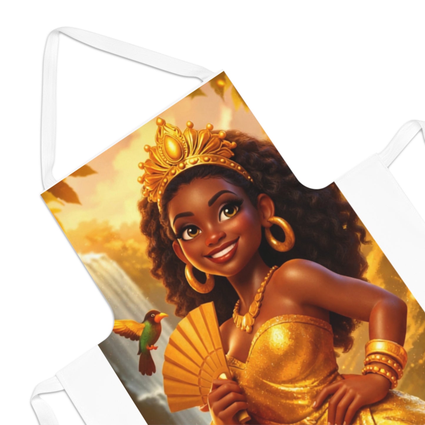 Oshun Golden Goddess Apron