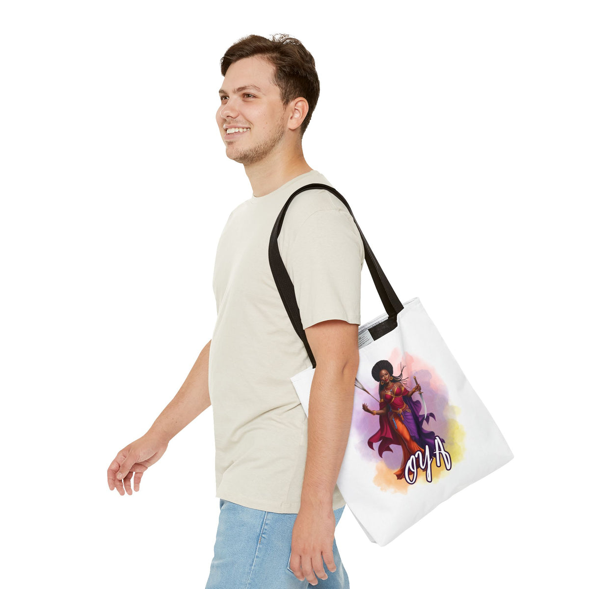 Oya Goddess Tote Bag - Stylish and Empowering Reusable Tote for Everyday Use
