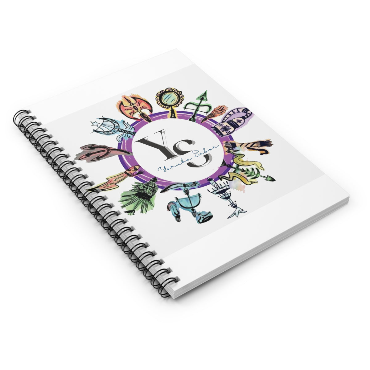 Artistic Spiral Notebook - Inspirational Design for Creatives
