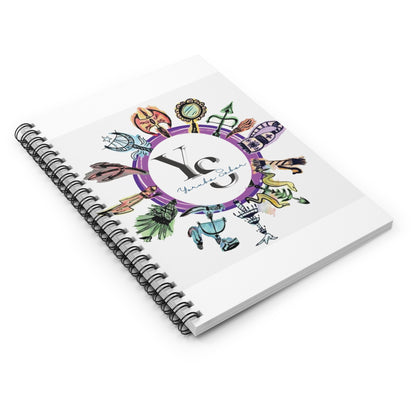 Artistic Spiral Notebook - Inspirational Design for Creatives