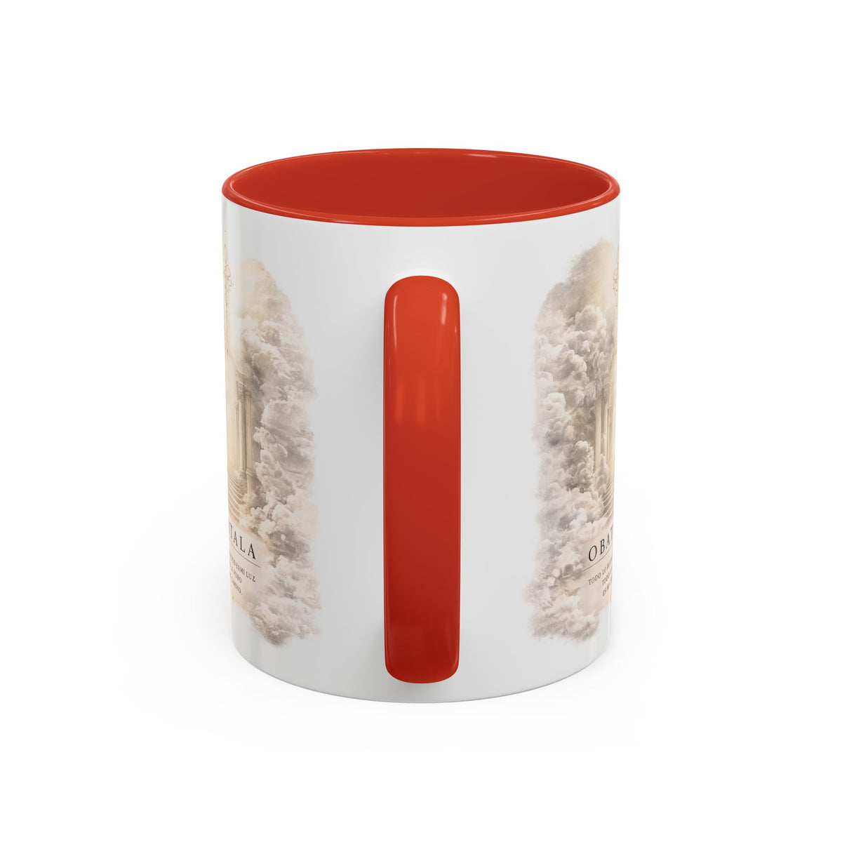 Yoruba Sabor Colorful Accent Coffee Mug – Ceramic Cultural Gift & African-Inspired Drinkware