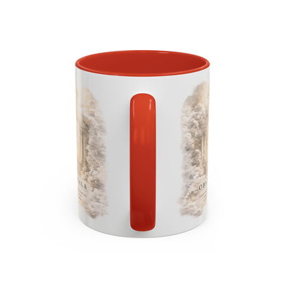 Yoruba Sabor Colorful Accent Coffee Mug – Ceramic Cultural Gift & African-Inspired Drinkware