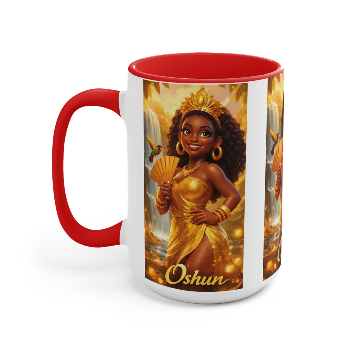 Classic Two-Tone Accent Mug – Personalized Ceramic Coffee Cup (11oz & 15oz)