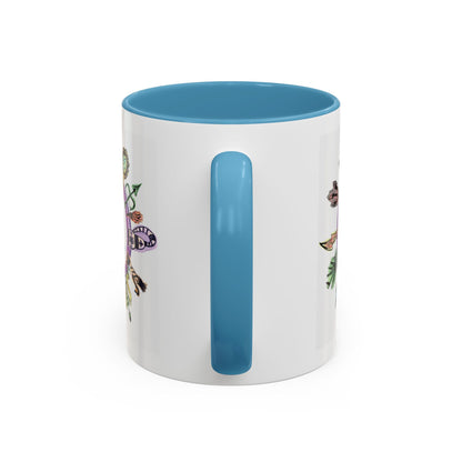 Yoruba Sabor Colorful Accent Coffee Mug