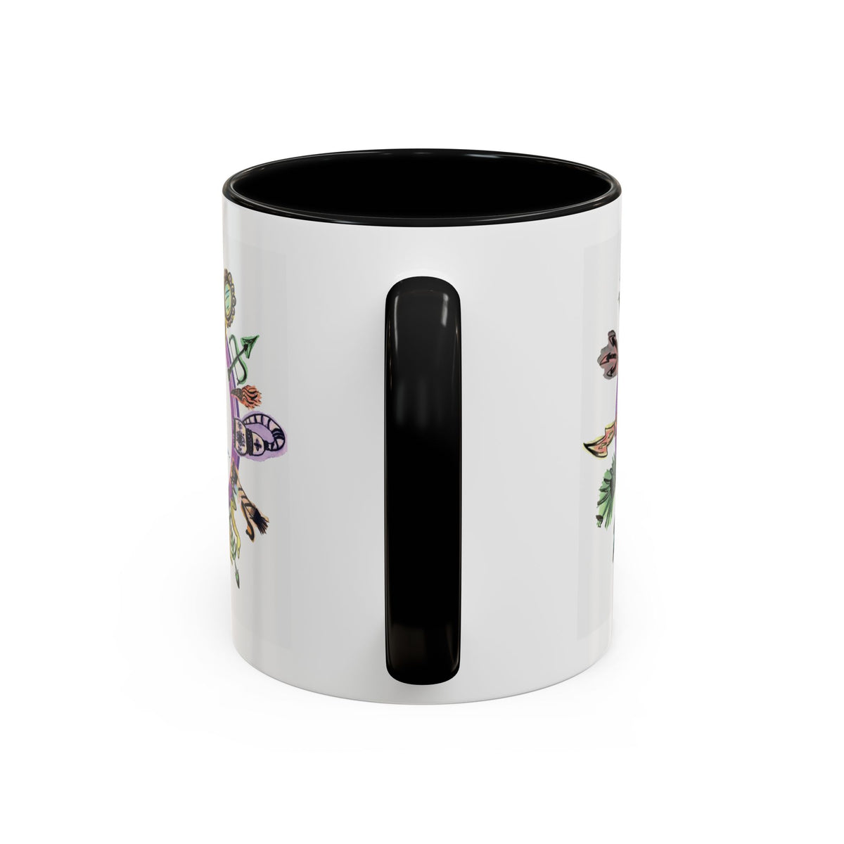Yoruba Sabor Colorful Accent Coffee Mug