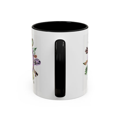 Yoruba Sabor Colorful Accent Coffee Mug