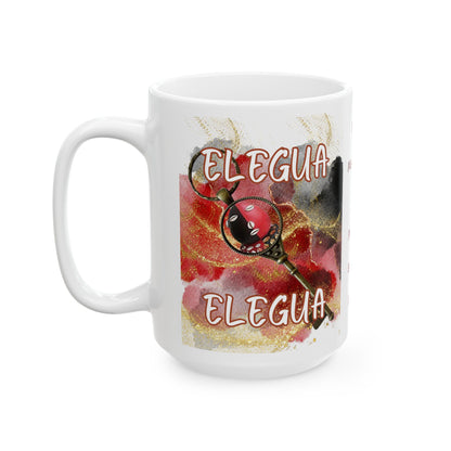 Elegua Ceramic Mug - 11oz & 15oz, Unique Desgn