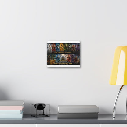 The Orishas Canvas Print — “Eight Powers, One Divine Force”' Stretched Wall Art Yoruba Sabor"