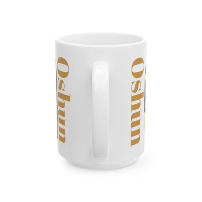 Elegua Design Ceramic Mug–Colorful Coffee Cup Gift | Yoruba-sabor LLC