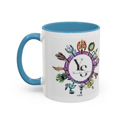 Yoruba Sabor Colorful Accent Coffee Mug