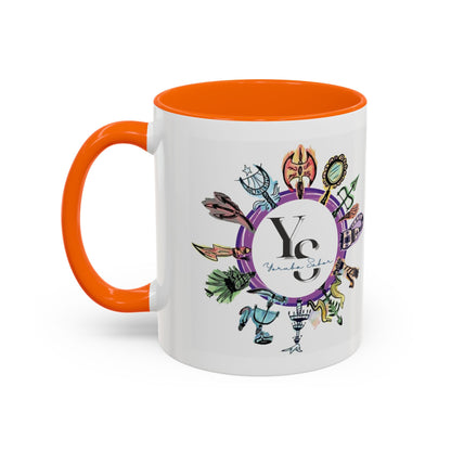 Yoruba Sabor Colorful Accent Coffee Mug