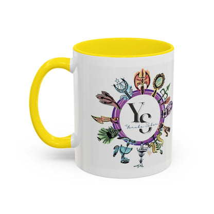 Yoruba Sabor Colorful Accent Coffee Mug