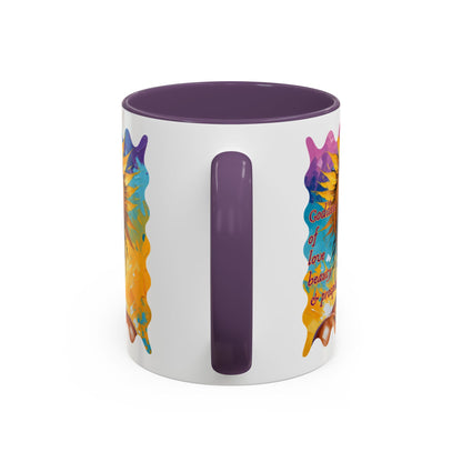 Goddess of Love Accent Coffee Mug - Colorful Oshun Design for Daily Inspiration