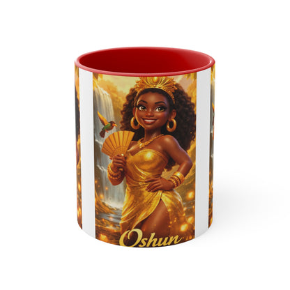 Classic Two-Tone Accent Mug – Personalized Ceramic Coffee Cup (11oz & 15oz)
