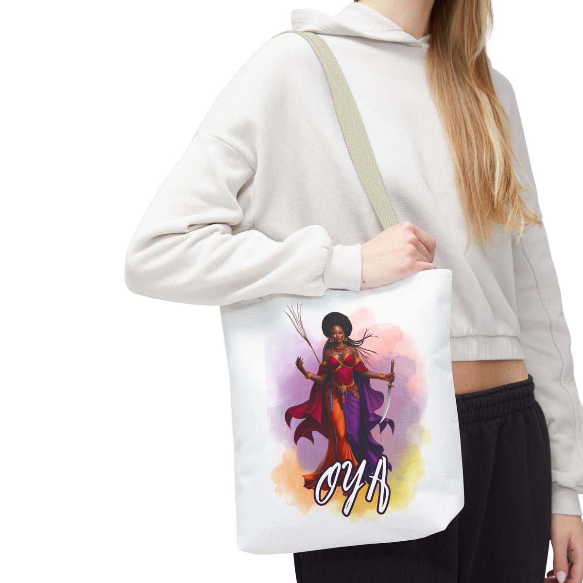 Oya Goddess Tote Bag - Stylish and Empowering Reusable Tote for Everyday Use