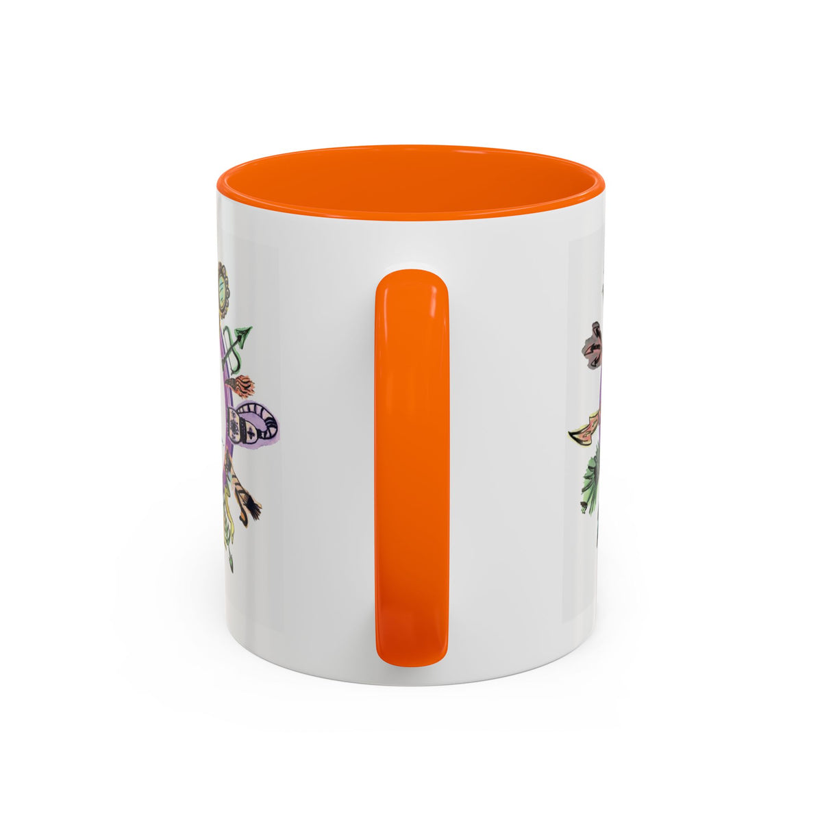 Yoruba Sabor Colorful Accent Coffee Mug