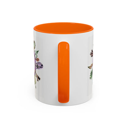 Yoruba Sabor Colorful Accent Coffee Mug