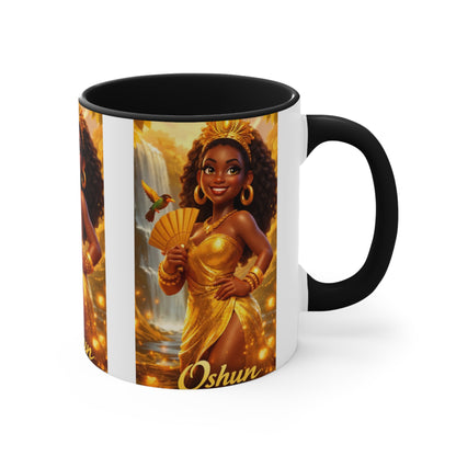 Classic Two-Tone Accent Mug – Personalized Ceramic Coffee Cup (11oz & 15oz)