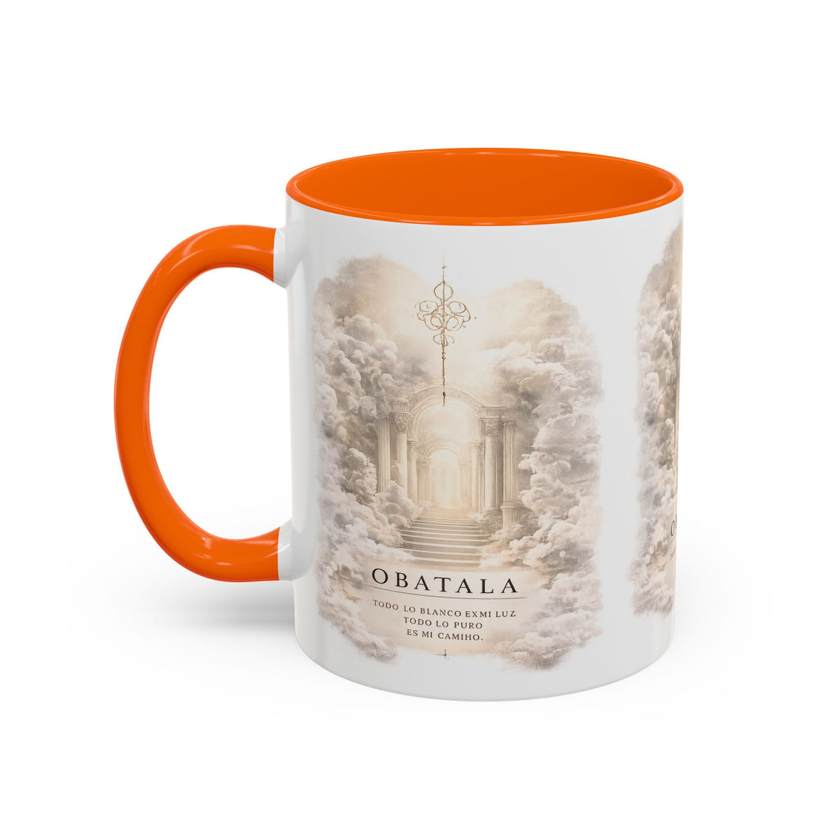 Yoruba Sabor Colorful Accent Coffee Mug – Ceramic Cultural Gift & African-Inspired Drinkware