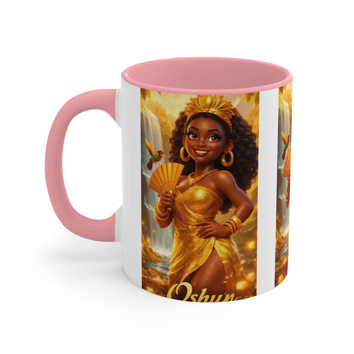 Classic Two-Tone Accent Mug – Personalized Ceramic Coffee Cup (11oz & 15oz)