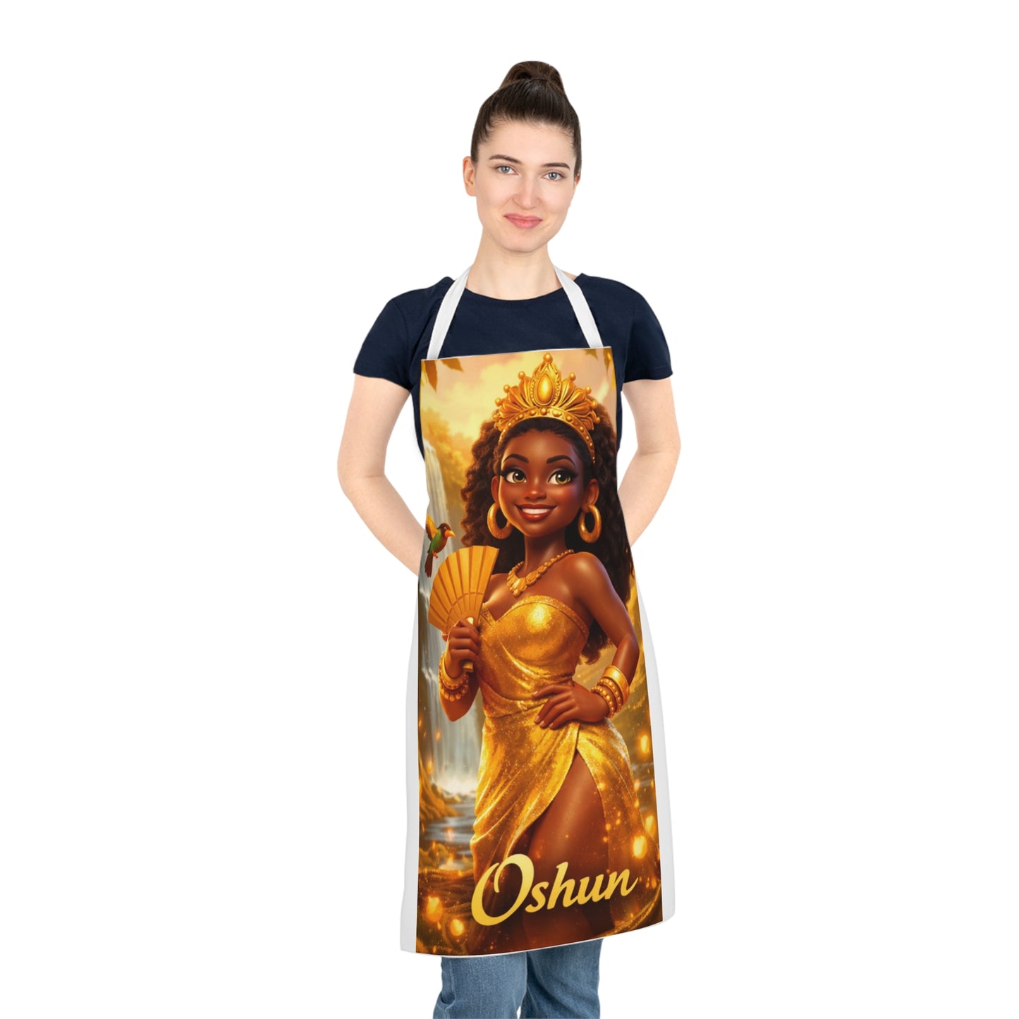 Oshun Golden Goddess Apron