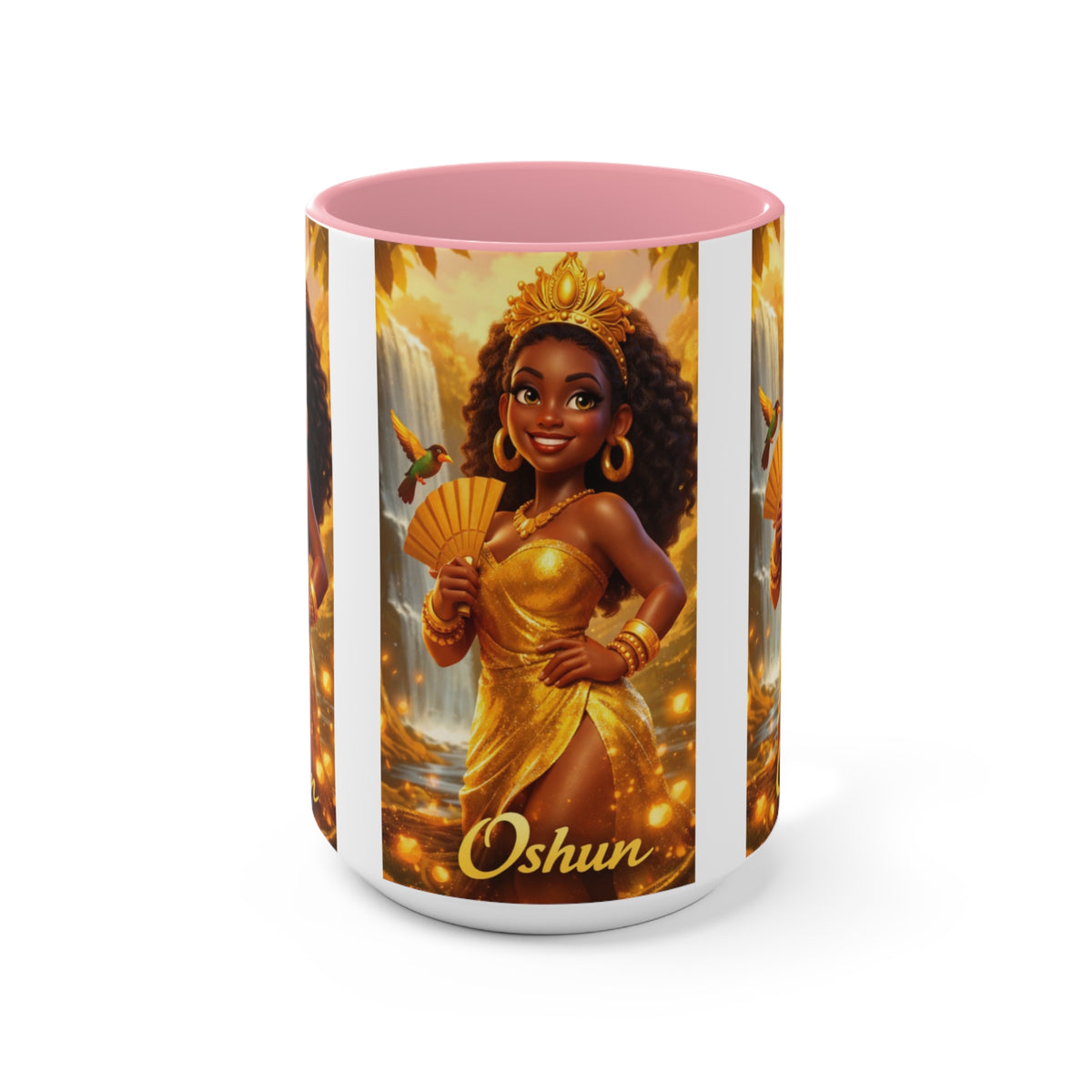 Classic Two-Tone Accent Mug – Personalized Ceramic Coffee Cup (11oz & 15oz)