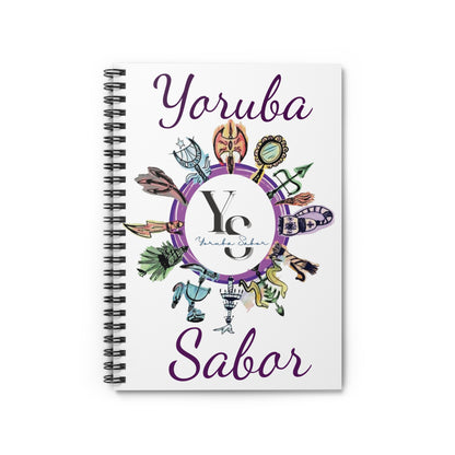 Yoruba Sabor Spiral Notebook - Inspirational Design for Creatives