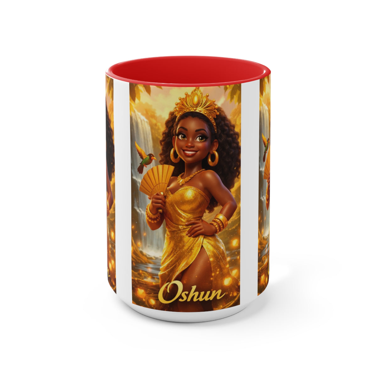 Classic Two-Tone Accent Mug – Personalized Ceramic Coffee Cup (11oz & 15oz)