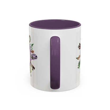 Yoruba Sabor Colorful Accent Coffee Mug