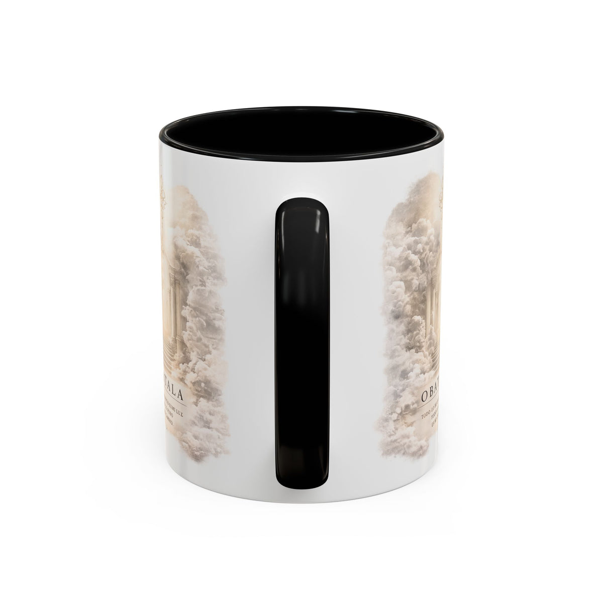 Yoruba Sabor Colorful Accent Coffee Mug – Ceramic Cultural Gift & African-Inspired Drinkware