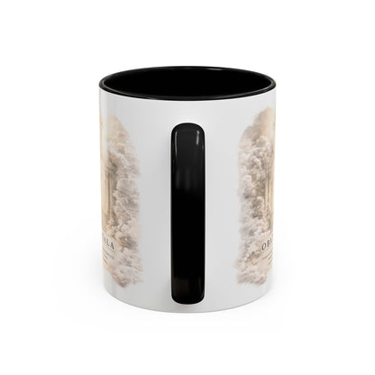 Yoruba Sabor Colorful Accent Coffee Mug – Ceramic Cultural Gift & African-Inspired Drinkware