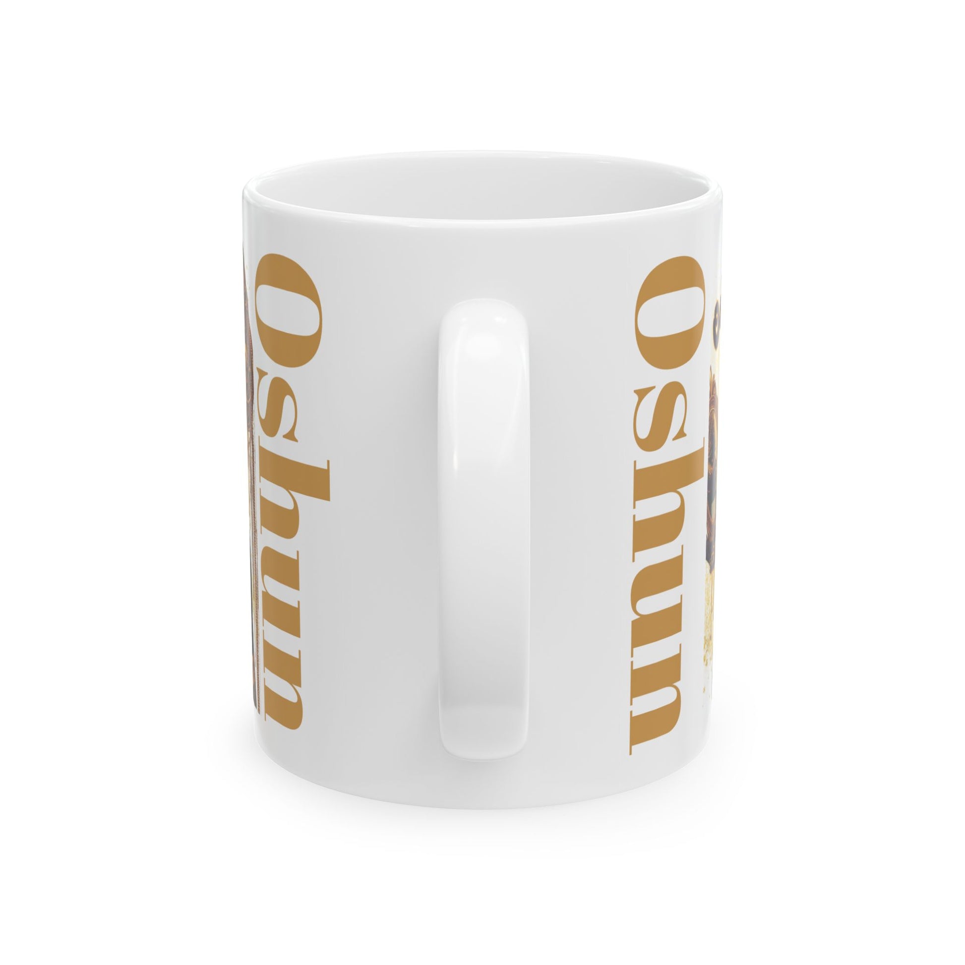Elegua Design Ceramic Mug–Colorful Coffee Cup Gift | Yoruba-sabor LLC