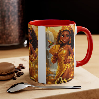 Classic Two-Tone Accent Mug – Personalized Ceramic Coffee Cup (11oz & 15oz)