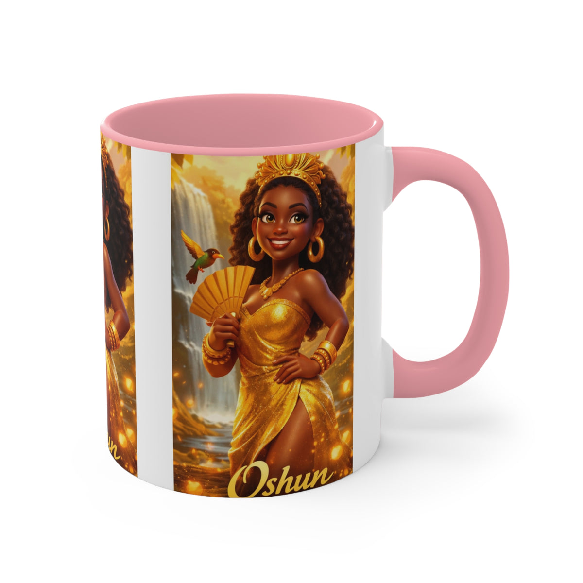 Classic Two-Tone Accent Mug – Personalized Ceramic Coffee Cup (11oz & 15oz)