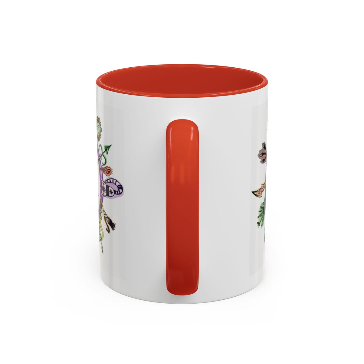 Yoruba Sabor Colorful Accent Coffee Mug