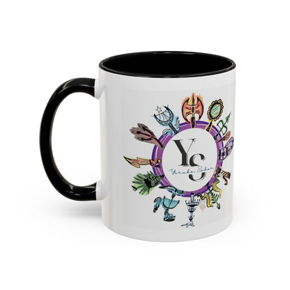 Yoruba Sabor Colorful Accent Coffee Mug