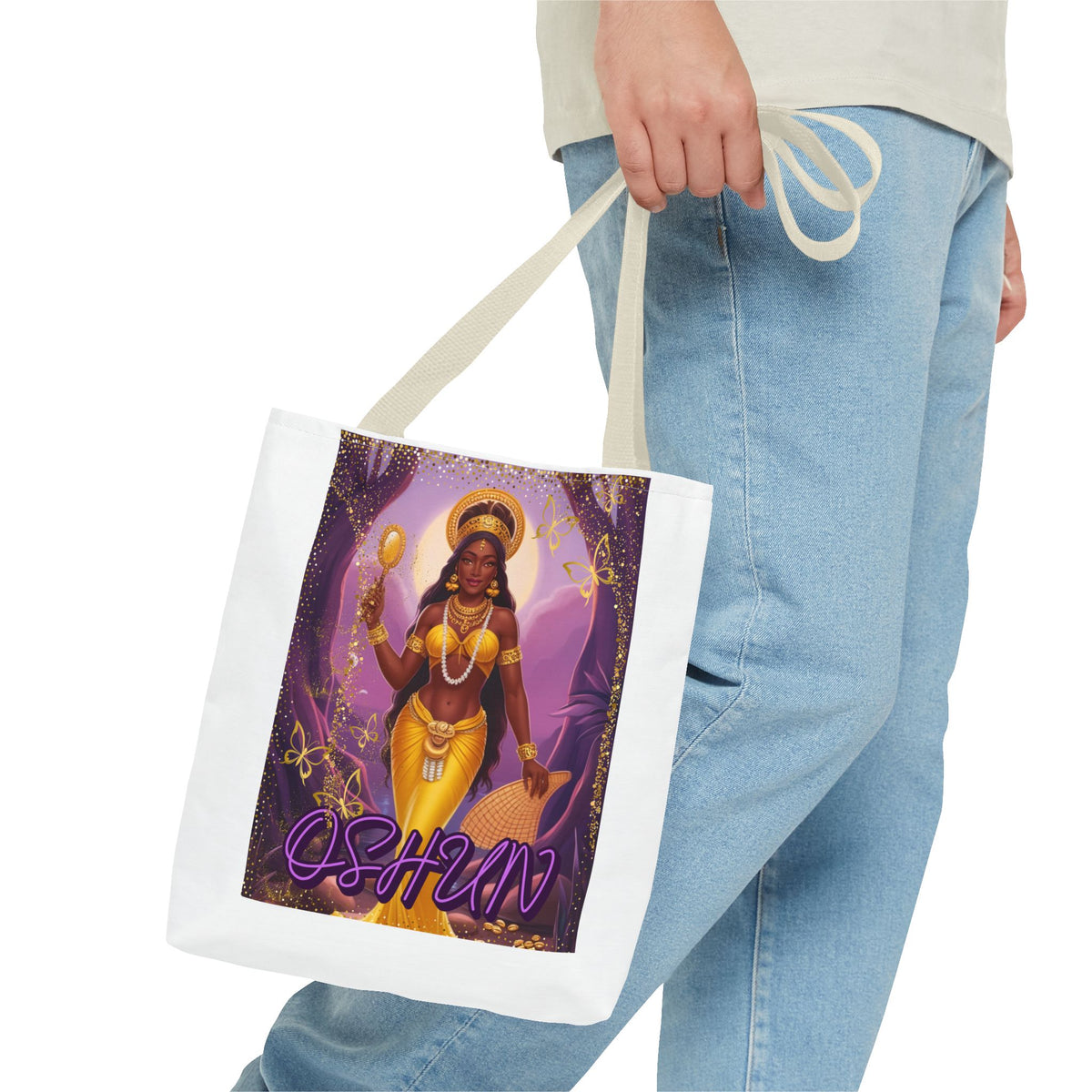 Goddess Tote Bag – Oshun & Yemaya Designs – Bohemian Beach Chic