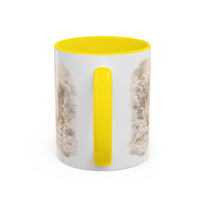 Yoruba Sabor Colorful Accent Coffee Mug – Ceramic Cultural Gift & African-Inspired Drinkware
