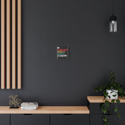 Peaceful Father Figure Obatala Matte Canvas Wall Art