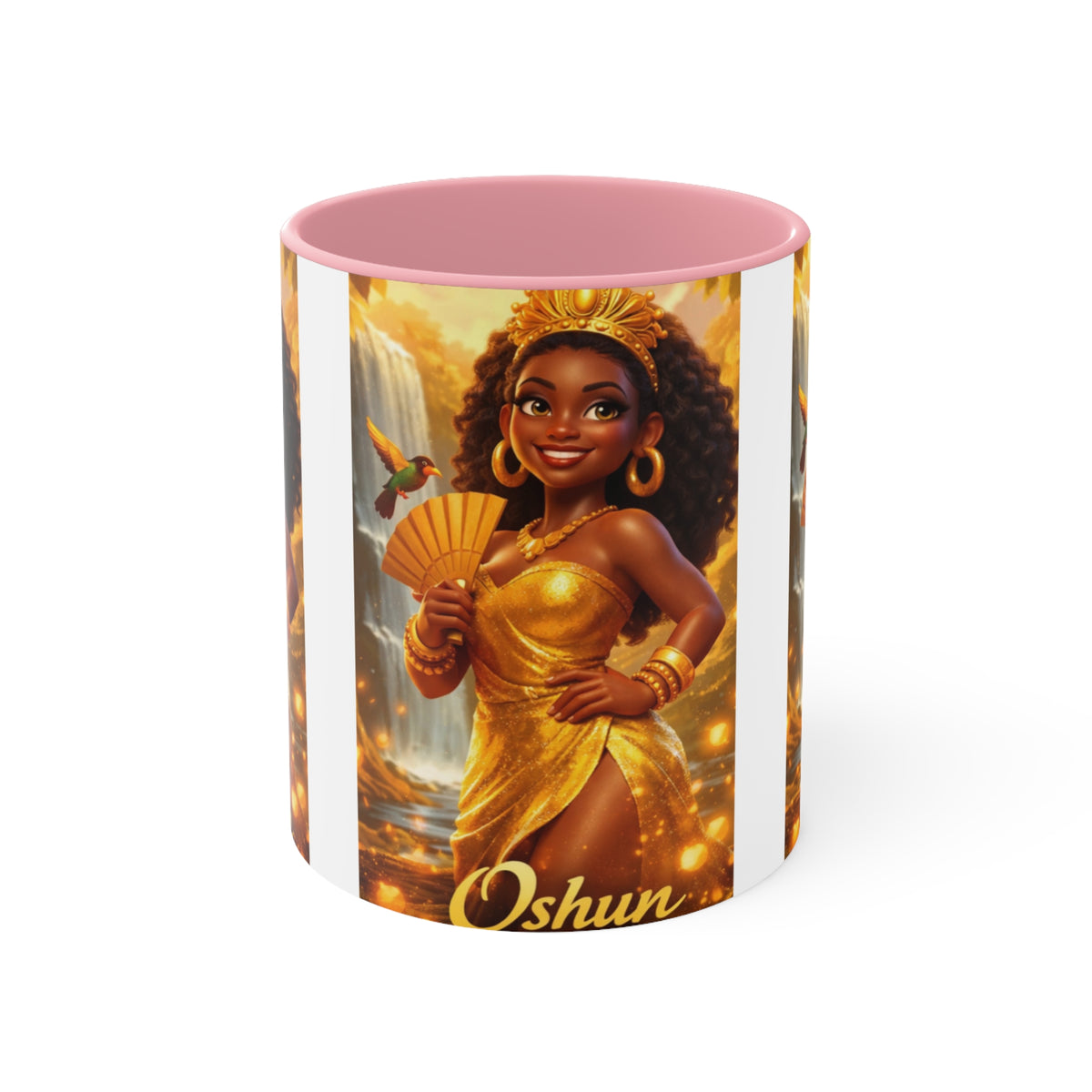 Classic Two-Tone Accent Mug – Personalized Ceramic Coffee Cup (11oz & 15oz)