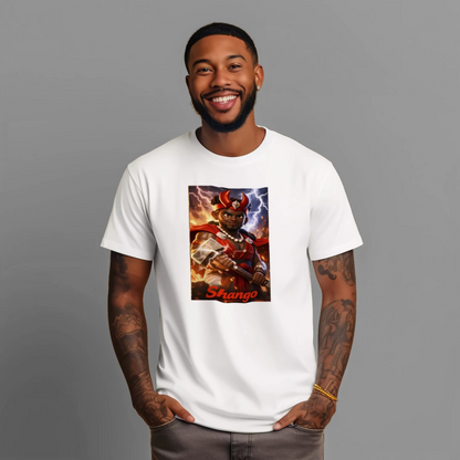 Shango Thunderfire T-Shirt – Power, Lightning & Warrior Spirit