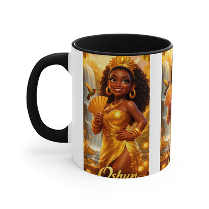 Classic Two-Tone Accent Mug – Personalized Ceramic Coffee Cup (11oz & 15oz)