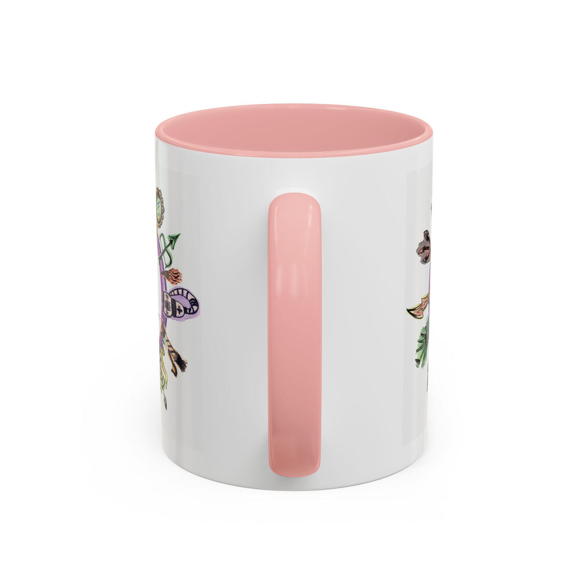 Yoruba Sabor Colorful Accent Coffee Mug