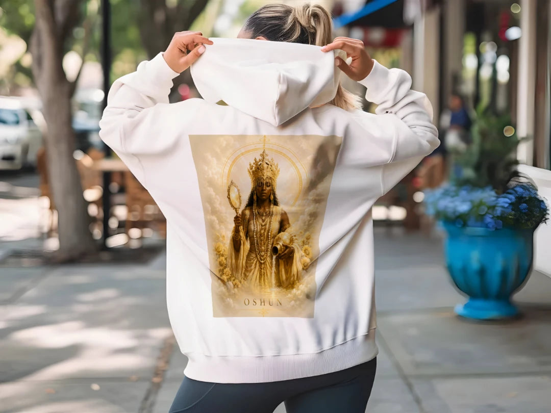 Oshun "Hoodie " Flow with love lead with beauty .