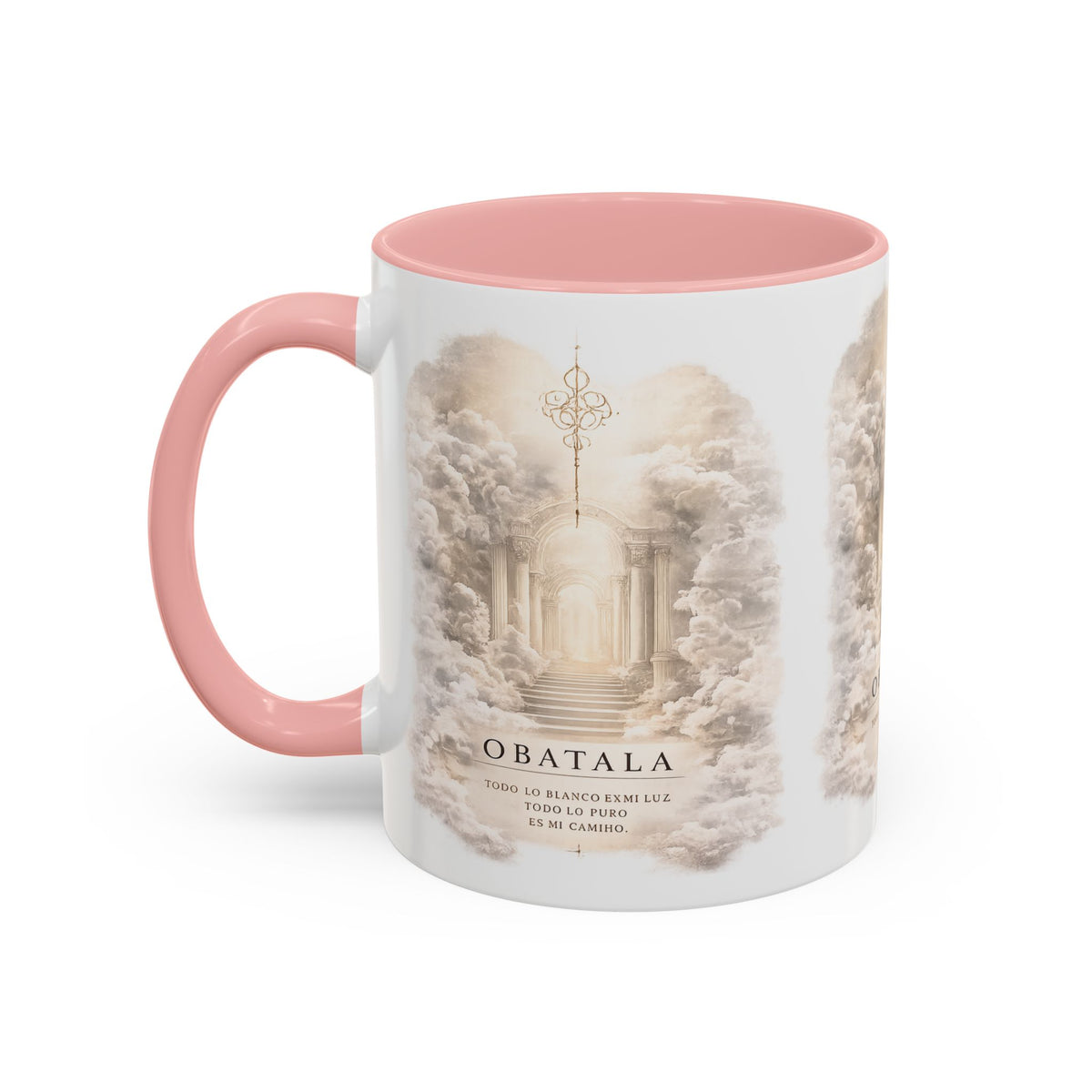 Yoruba Sabor Colorful Accent Coffee Mug – Ceramic Cultural Gift & African-Inspired Drinkware