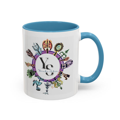 Yoruba Sabor Colorful Accent Coffee Mug