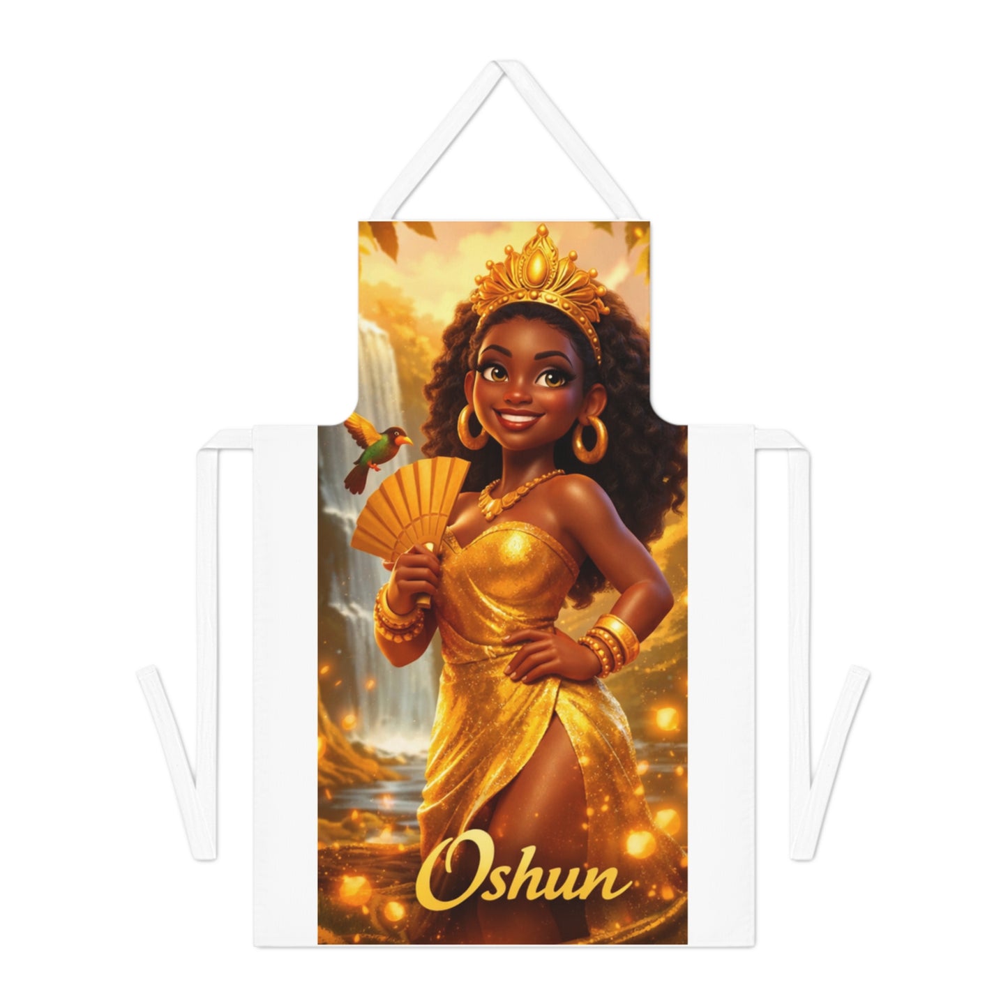 Oshun Golden Goddess Apron