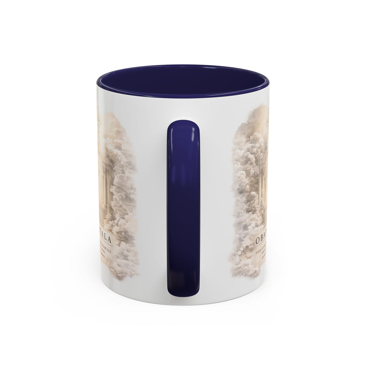 Yoruba Sabor Colorful Accent Coffee Mug – Ceramic Cultural Gift & African-Inspired Drinkware