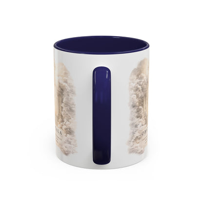 Yoruba Sabor Colorful Accent Coffee Mug – Ceramic Cultural Gift & African-Inspired Drinkware