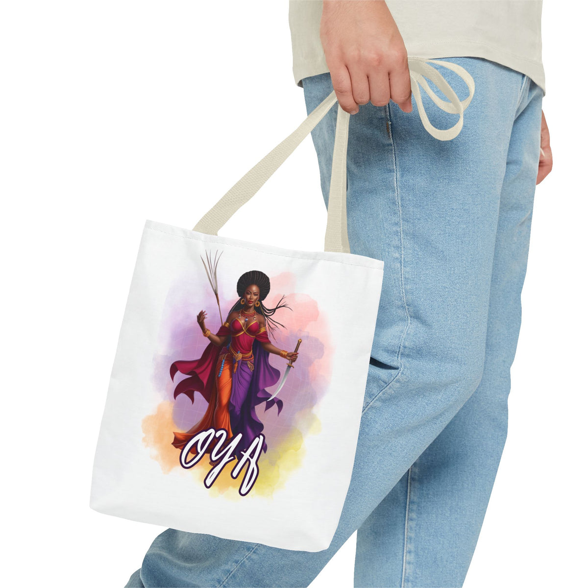 Oya Goddess Tote Bag - Stylish and Empowering Reusable Tote for Everyday Use